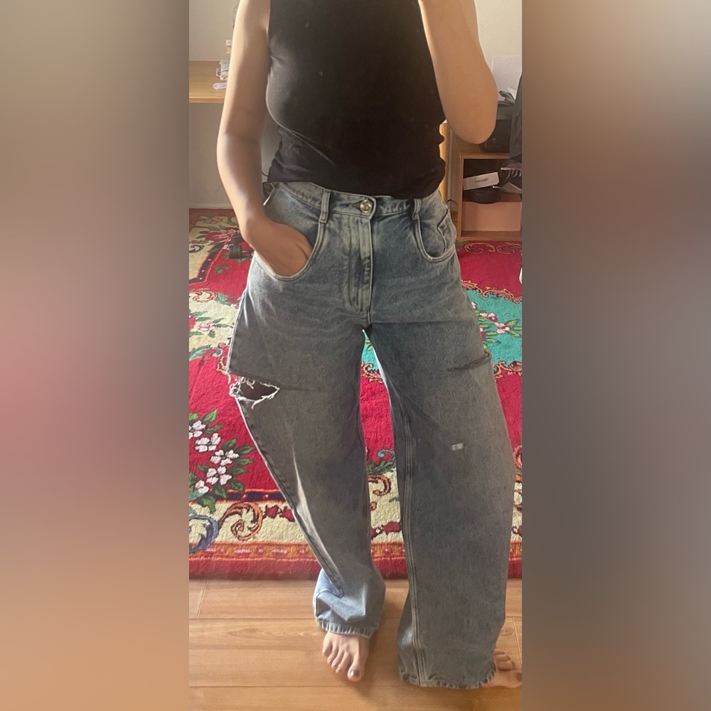 MAISON margiela cut out Jeans